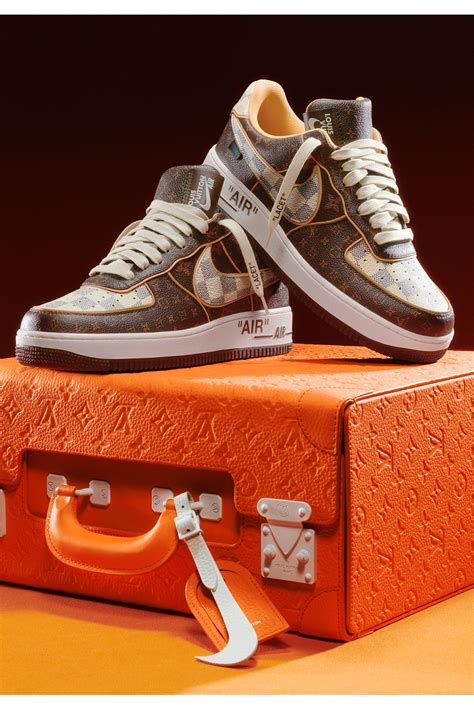 Nike and Louis Vuitton sneaker